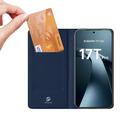 Xiaomi 17T Pro Dux Ducis Skin Pro Flip-deksel - Blå