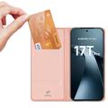 Xiaomi 17T Pro Dux Ducis Skin Pro Flip-deksel - Rosa