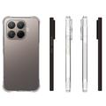 Xiaomi 17T Pro støtsikkert silikon-deksel - Gjennomsiktig
