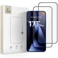 Xiaomi 17T Pro Tech-Protect Glass Fit+ Beskyttelsesglass - 2 stk. - Svart
