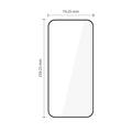 Xiaomi 17T Pro Tech-Protect Glass Fit+ Beskyttelsesglass - 2 stk. - Svart