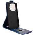 Xiaomi 17T Pro vertikalt flip-etui med stativ - mørkeblå