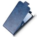Xiaomi 17T Pro vertikalt flip-etui med stativ - mørkeblå