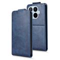 Xiaomi 17T Pro vertikalt flip-etui med stativ - mørkeblå