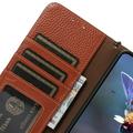 Xiaomi 17T Pro lommebokveske i lær med RFID - Brun