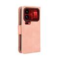 Xiaomi 18 Pro Kortholder Lommebokveske - Rosa
