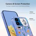 Xiaomi 18 Pro TPU-deksel med blomstermønster - tusenfryd