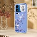 Xiaomi 18 Pro TPU-deksel med blomstermønster - Lilla