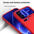 Xiaomi 18 Pro Flytende silikon-deksel med håndstropp - Rød