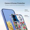 Xiaomi 18 Pro Max TPU-deksel med blomstermønster - Liljer