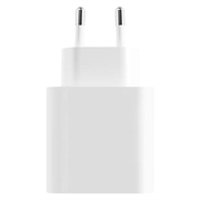 Xiaomi 33W USB-C/USB-A vegglader - hvit