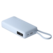 Xiaomi 67W Powerbank 20000mAh med integrert USB-C-kabel - Blå
