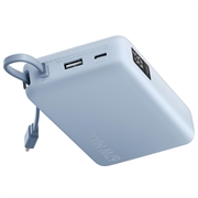Xiaomi 67W Powerbank 20000mAh med integrert USB-C-kabel - Blå
