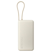 Xiaomi 67W Powerbank 20000mAh med integrert USB-C-kabel - Tan