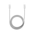 Xiaomi 6A Flettet USB-C / USB-C-kabel - 1m, 120W - Hvit