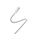 Xiaomi 6A Flettet USB-C / USB-C-kabel - 2m, 120W - Hvit