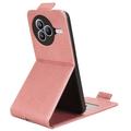 Xiaomi Civi 5 Pro vertikalt flip-etui med stativ - Roségull