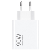 Xiaomi HyperCharge 90W USB-A Travel Charger MDY-15-EK - Bulk - Hvit