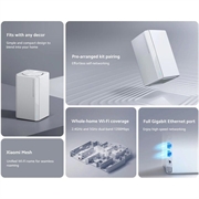 Xiaomi Mesh System AC1200 - 2 stk. - Hvit