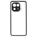Xiaomi Mi 11 Pro Magnetisk Deksel med Herdet Glass - Lys Lilla