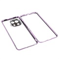 Xiaomi Mi 11 Pro Magnetisk Deksel med Herdet Glass - Lys Lilla