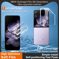 Xiaomi Mix Flip 2 Imak Hydrogel IV-beskyttelsessett - 2 stk. - Klar