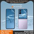Xiaomi Mix Flip 2 Imak Hydrogel IV-beskyttelsessett - 2 stk. - Klar