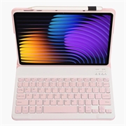 Xiaomi Pad 7/7 Pro Etui med Bluetooth-tastatur - Rosa