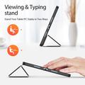 Xiaomi Pad 7/7 Pro Dux Ducis Domo Tri-Fold Smart Folio-etui - Svart