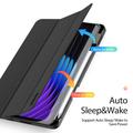 Xiaomi Pad 7/7 Pro Dux Ducis Domo Tri-Fold Smart Folio-etui - Svart