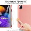 Xiaomi Pad 7/7 Pro Dux Ducis Domo Tri-Fold Smart Folio-etui - Rosa