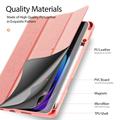 Xiaomi Pad 7/7 Pro Dux Ducis Domo Tri-Fold Smart Folio-etui - Rosa