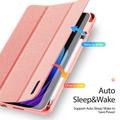 Xiaomi Pad 7/7 Pro Dux Ducis Domo Tri-Fold Smart Folio-etui - Rosa