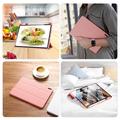 Xiaomi Pad 7/7 Pro Dux Ducis Domo Tri-Fold Smart Folio-etui - Rosa