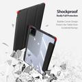 Xiaomi Pad 7/7 Pro Dux Ducis Toby Tri-Fold Smart Folio-etui - Svart