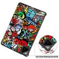 Xiaomi Pad 7/7 Pro Tri-Fold Series Smart Folio-deksel - Graffiti