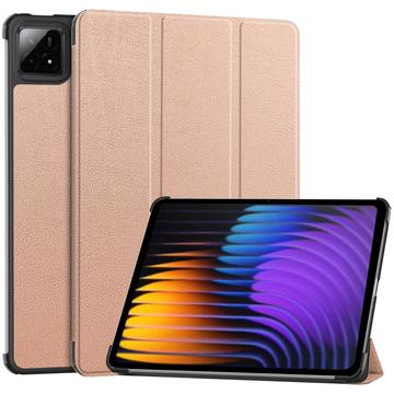 Xiaomi Pad 7/7 Pro Tri-Fold Series Smart Folio-deksel - Roségull
