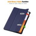 Xiaomi Pad 7S Pro 12.5 Tri-Fold Series Smart Folio-etui - mørkeblå