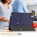 Xiaomi Pad 9 Pro Tri-Fold Series Smart Folio-etui - mørkeblå