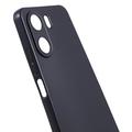 Xiaomi Poco C65/Redmi 13C Mot Fingeravtrykk Matte TPU-deksel - Svart