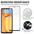 Xiaomi Poco C65/Redmi 13C Full Cover Beskyttelsesglass - Svart Kant