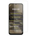 Xiaomi Poco C81 Beskyttelsesglass - 9H - Case Friendly - Gjennomsiktig