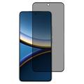 Xiaomi Poco F7 Pro Privacy Full Cover Beskyttelsesglass - Svart Kant