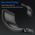 Xiaomi Poco F9 Pro Børstet TPU-deksel - karbonfiber - svart