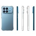 Xiaomi Poco F9 Ultra støtsikkert silikon-deksel - Gjennomsiktig