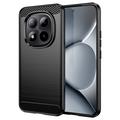 Xiaomi Poco M8 Pro/Redmi Note 15 Pro+ 5G Børstet TPU-deksel - karbonfiber