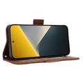 Xiaomi Poco X8 Kortholder Lommebokveske - brun