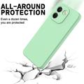 Xiaomi Poco X8 Power Flytende silikon-deksel med håndstropp - Grønn