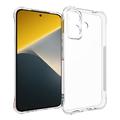 Xiaomi Poco X8 støtsikkert silikon-deksel - Gjennomsiktig
