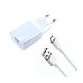 Xiaomi hurtiglader 10W med USB-C-kabel MDY-08 - Bulk - hvit